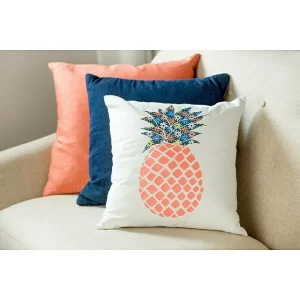 BAUHAUS Cricut Kissenhülle Rohling Für Infusible Ink Weiß, L X B: 45,5 X 45,5 Cm, 100 % Polyester 9